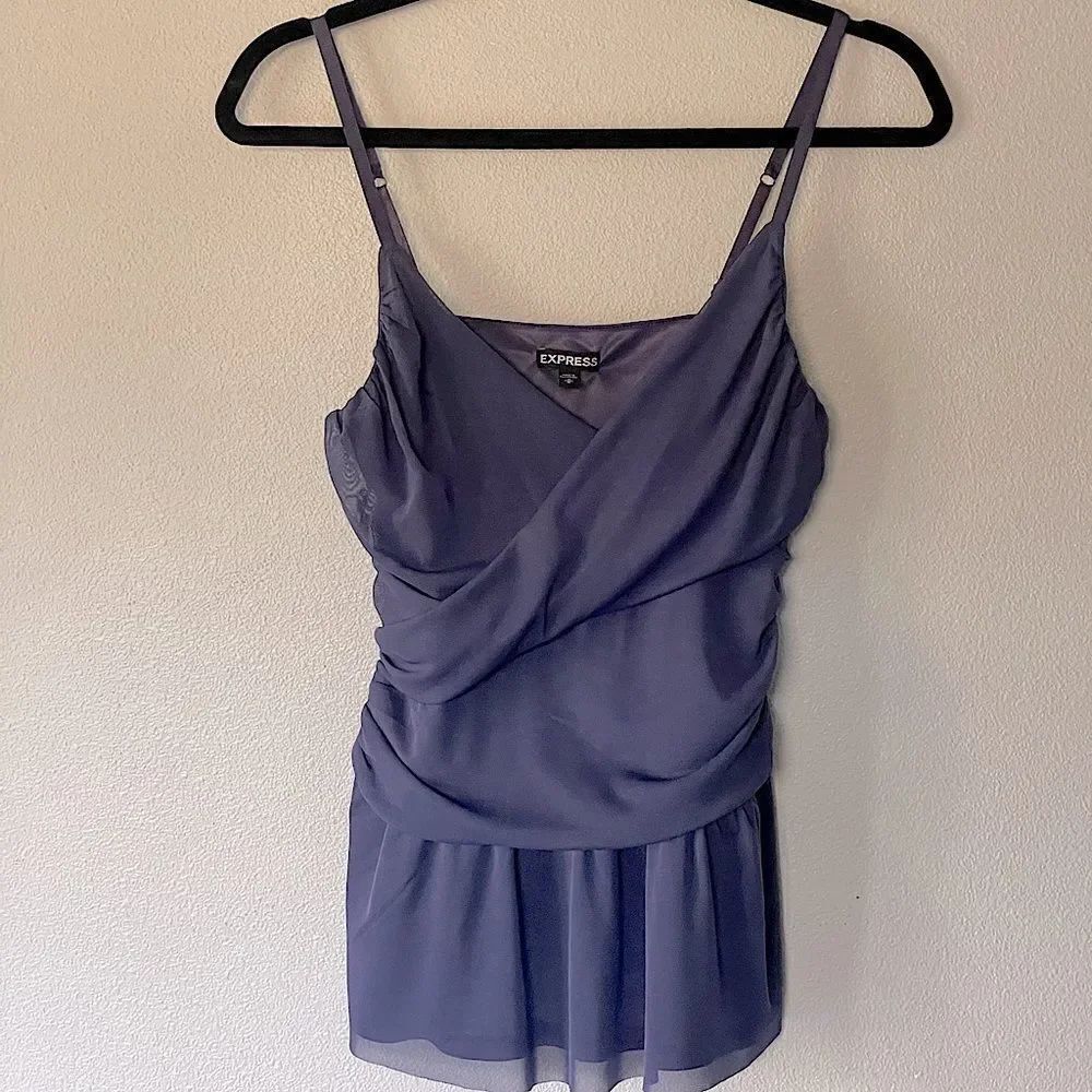 Vintage! Express Purple Tank. Size Medium.